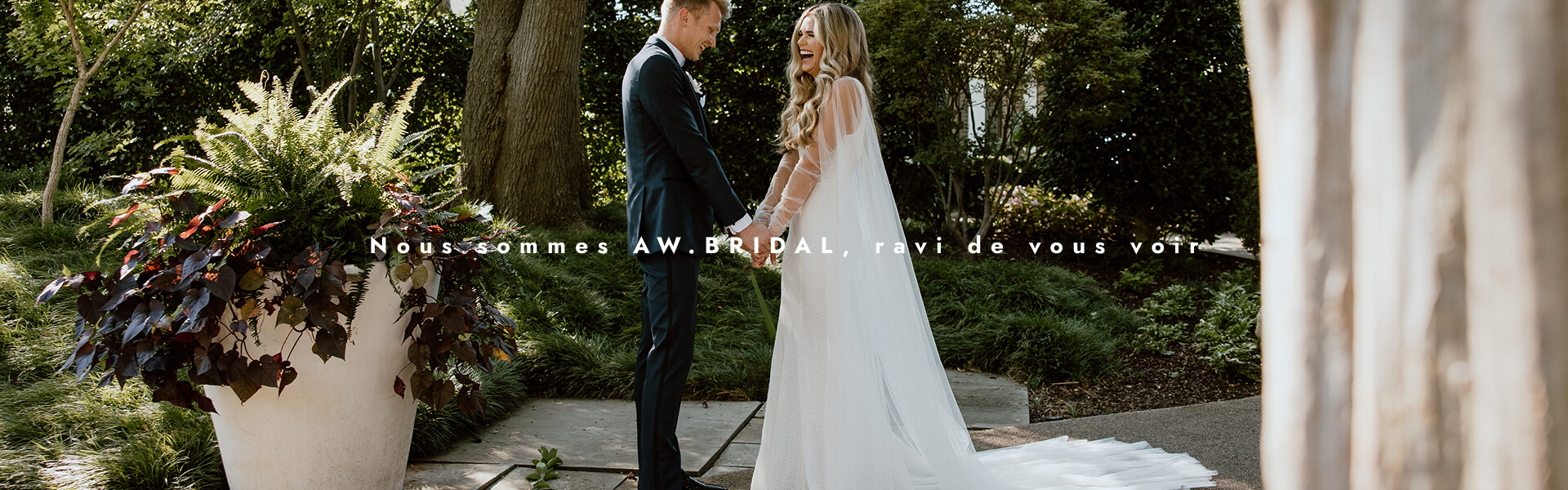 Nous sommes aw.bridal, ravi de vous voir