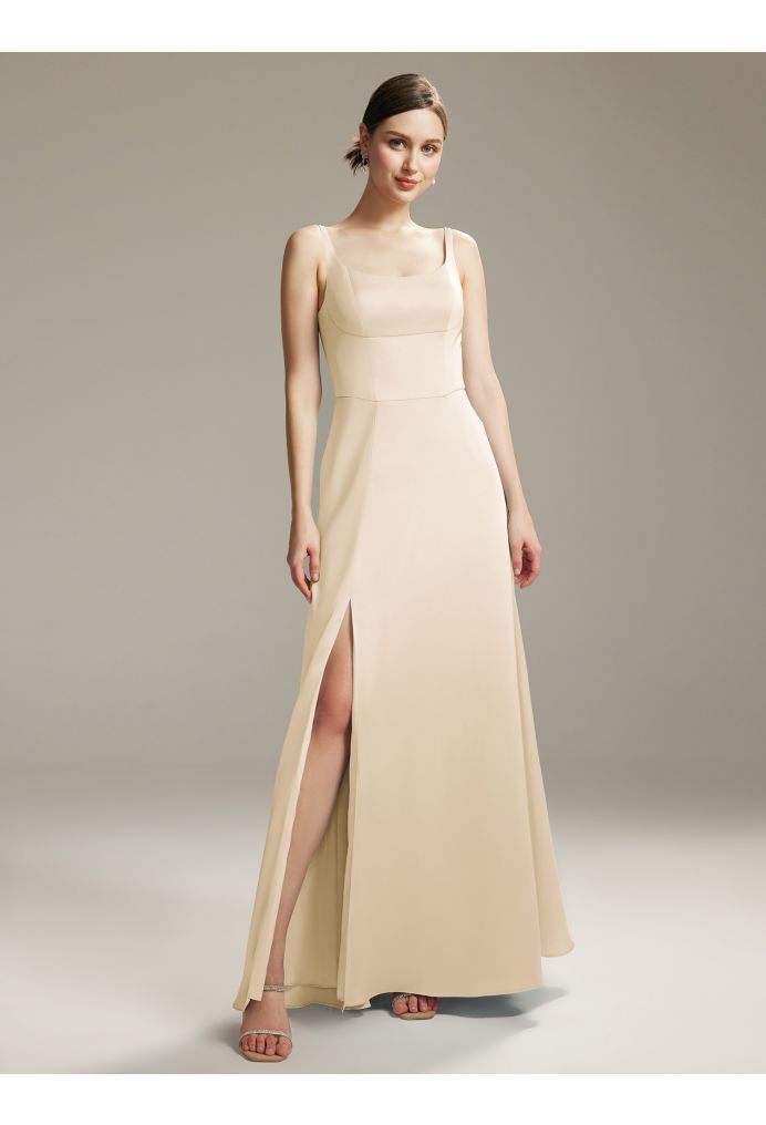 AW Eunice Satin Charmeuse Bridesmaid Dresses image1
