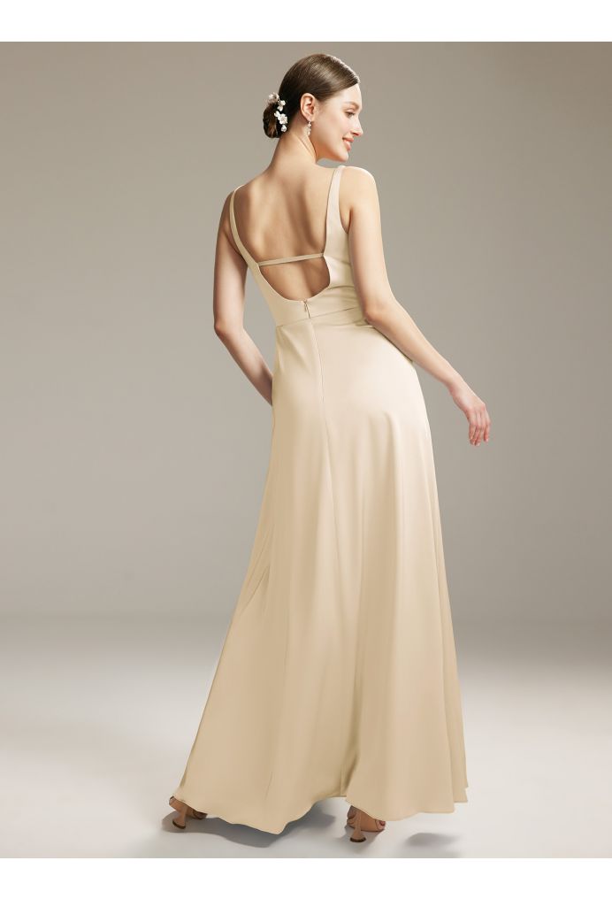 AW Eunice Satin Charmeuse Bridesmaid Dresses image2