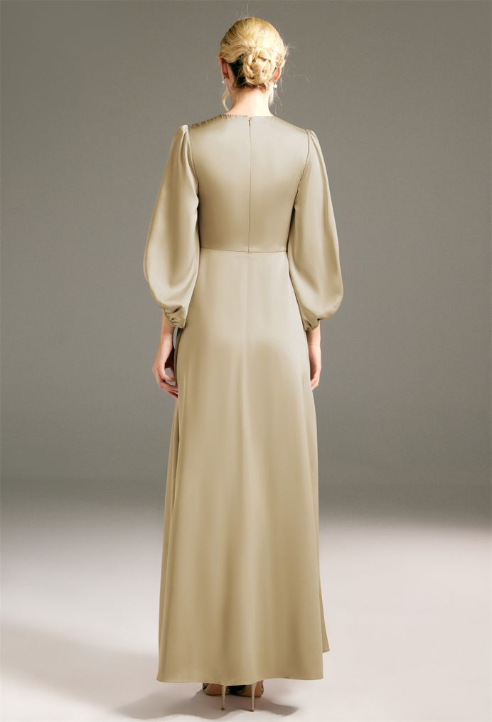 AW Energico Satin Charmeuse Bridesmaid Dresses image2