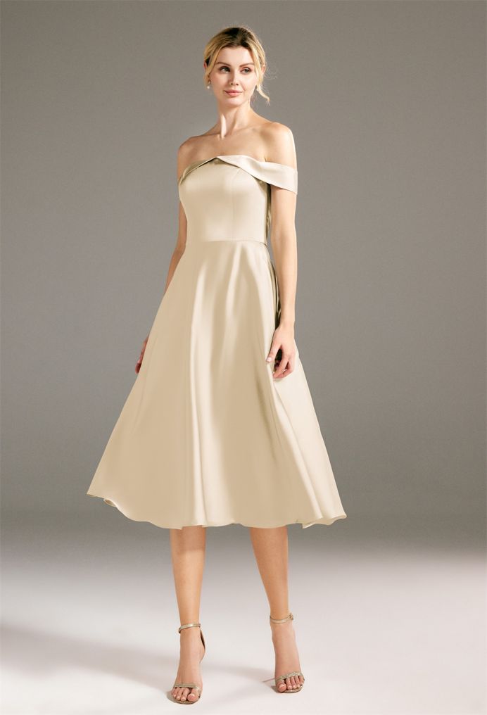 AW Chany Satin Charmeuse Bridesmaid Dresses image5
