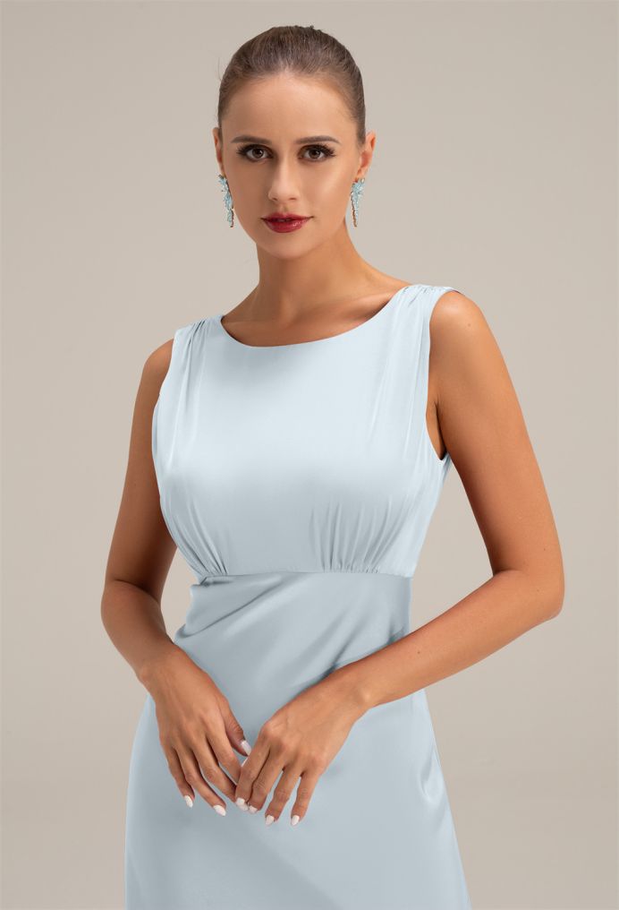 AW Keira Satin Charmeuse Bridesmaid Dresses image5