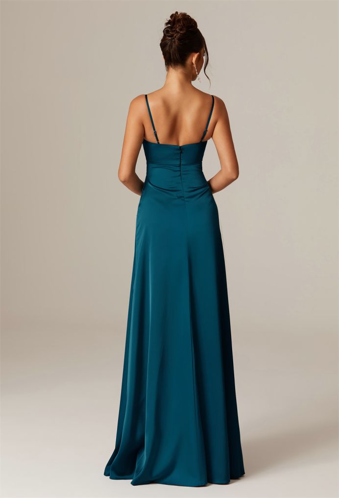 AW Arabela Satin Charmeuse Bridesmaid Dresses image2