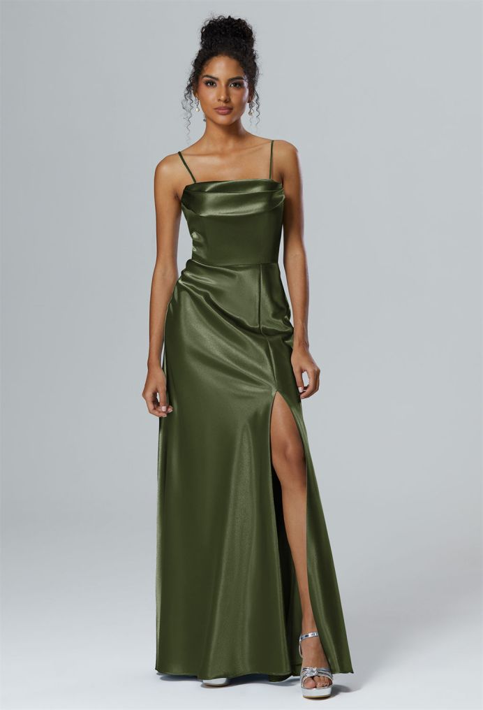 AW Laurinda Convertible Crystal Satin Bridesmaid Dresses image5