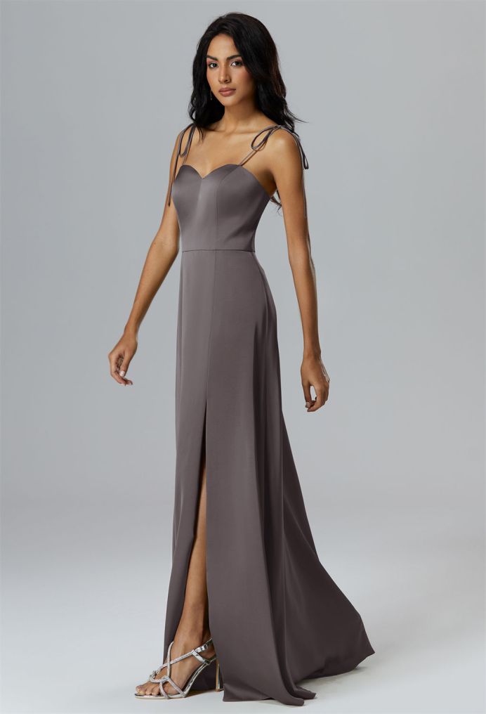 AW Matilda Satin Charmeuse Bridesmaid Dresses image4