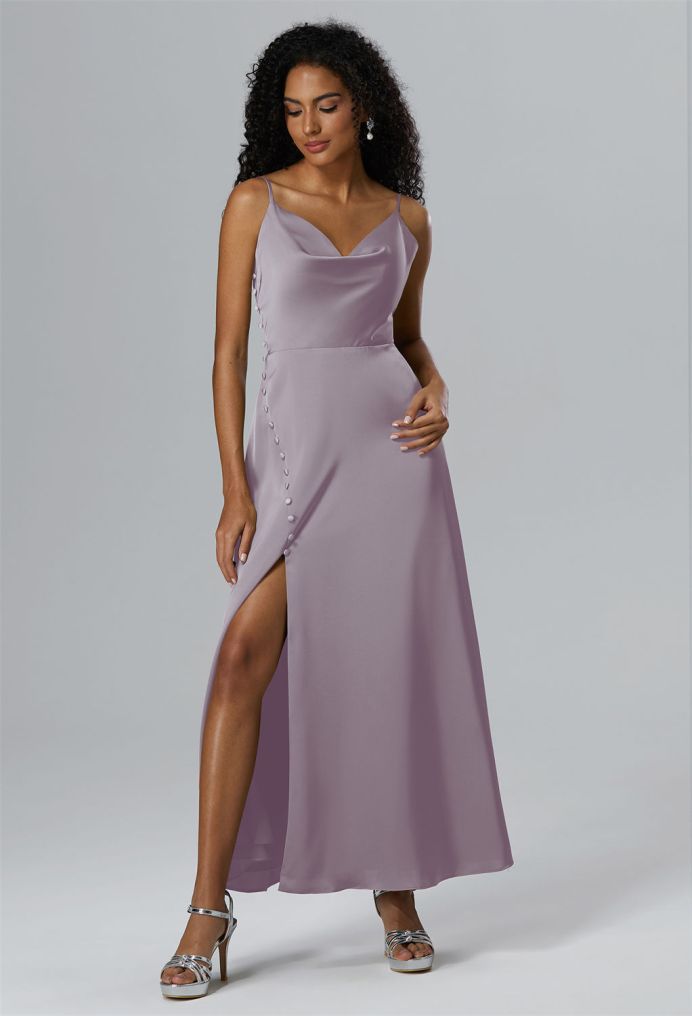 AW Passionato Satin Charmeuse Bridesmaid Dresses image3