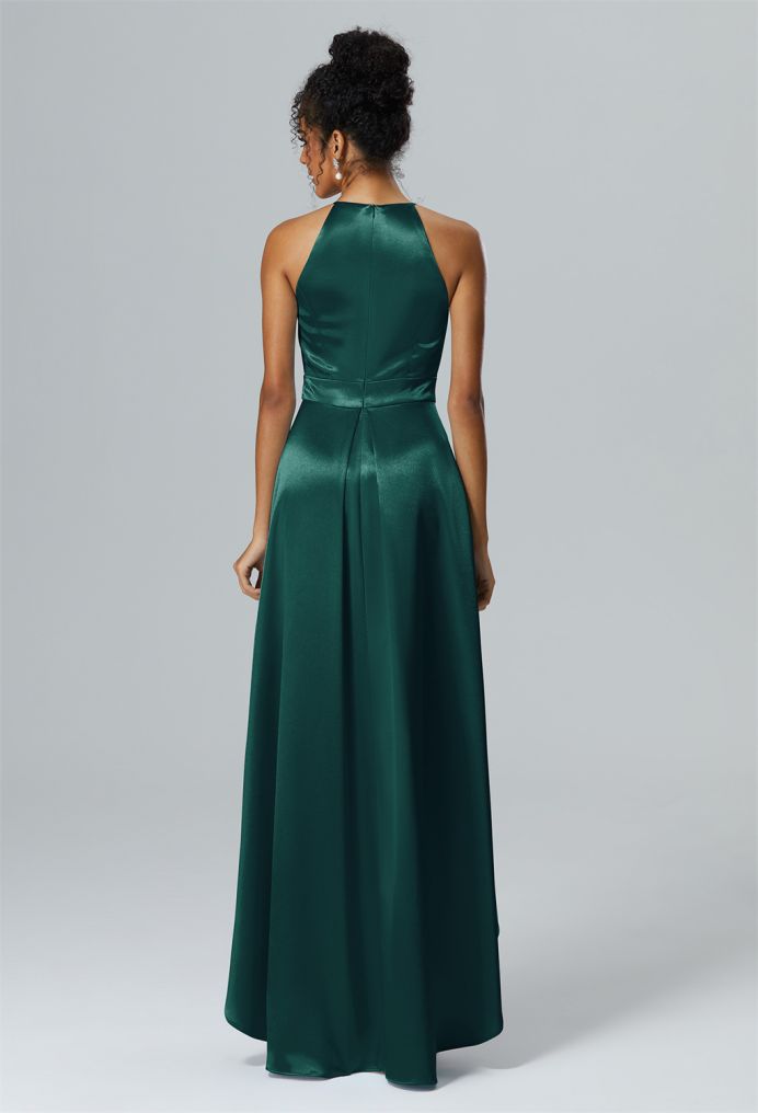 AW Marlene Crystal Satin Bridesmaid Dresses image2
