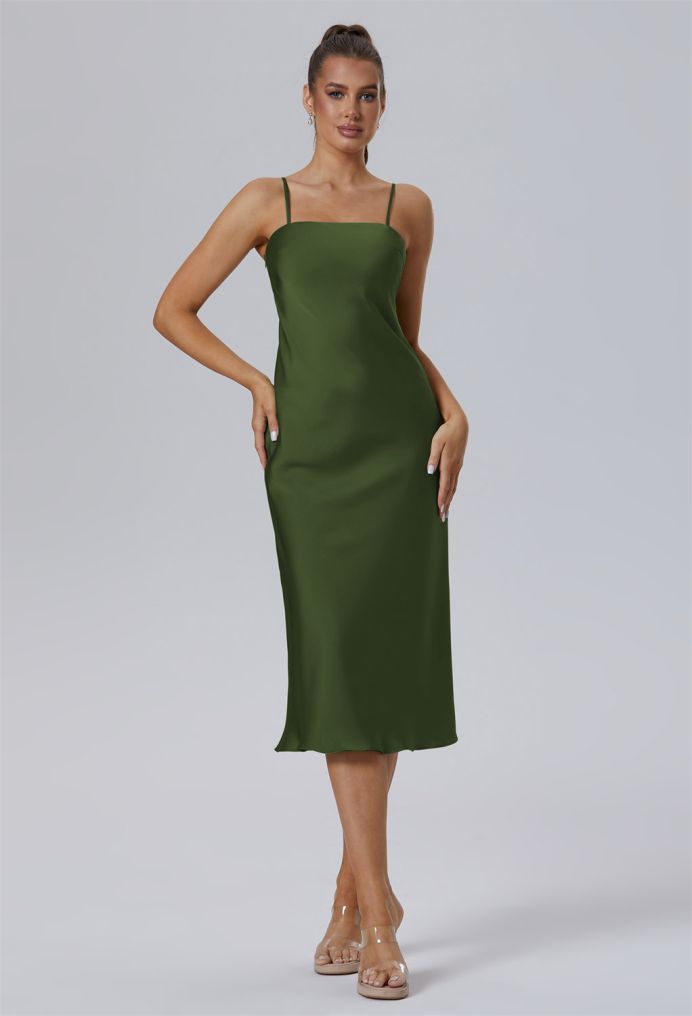 AW Gonamore Satin Charmeuse Bridesmaid Dresses image3