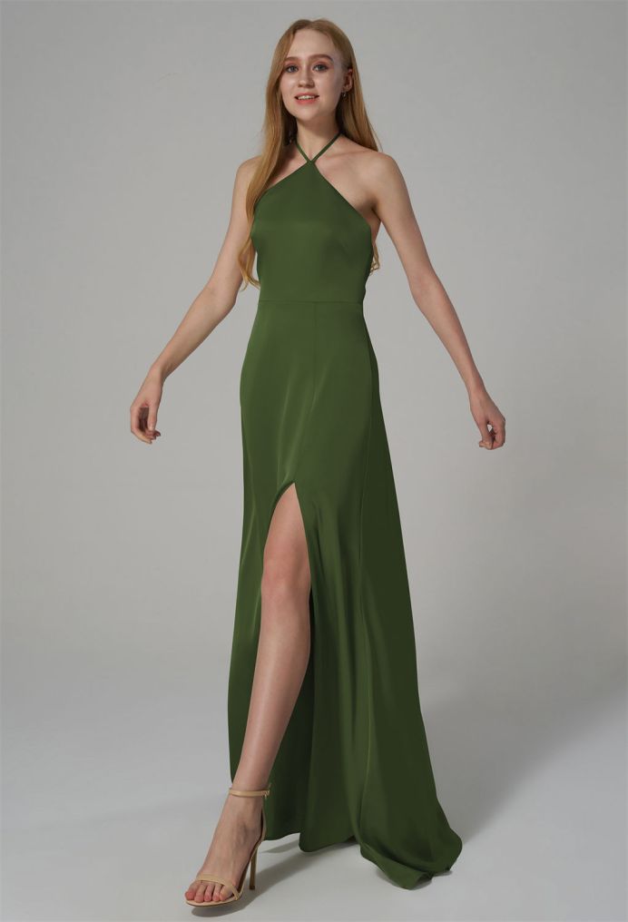 AW Sidney Satin Charmeuse Bridesmaid Dresses image3