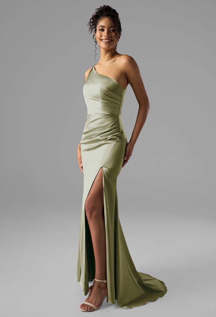 AW Rohan Satin Charmeuse Bridesmaid Dresses image4