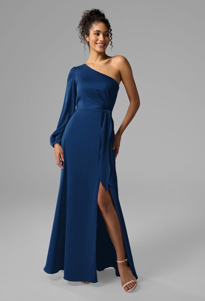 AW Beau Satin Charmeuse Bridesmaid Dresses image3