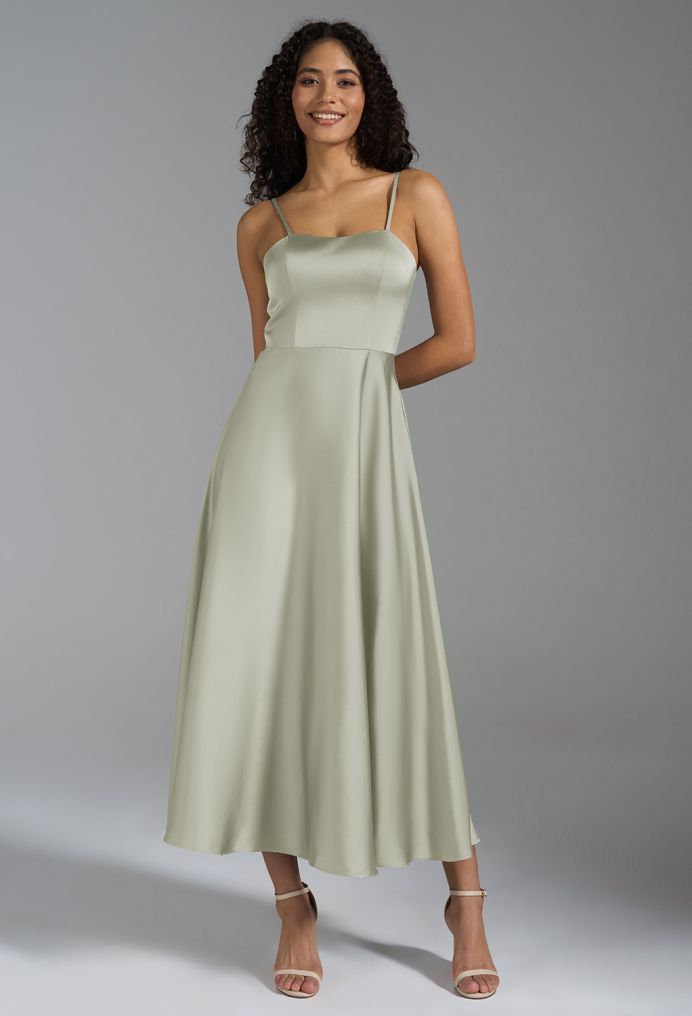 AW Lexi Satin Charmeuse Bridesmaid Dresses image4