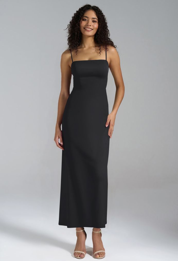 AW Laila Satin Charmeuse Wedding Guest Dresses image1