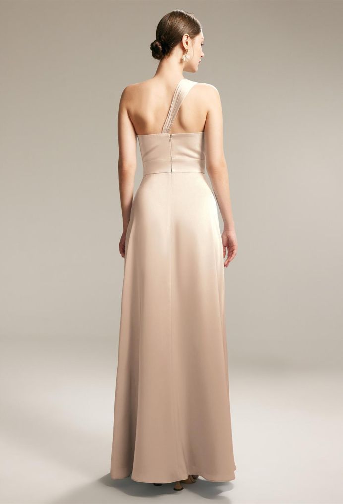 AW Elna Satin Charmeuse Bridesmaid Dresses image2