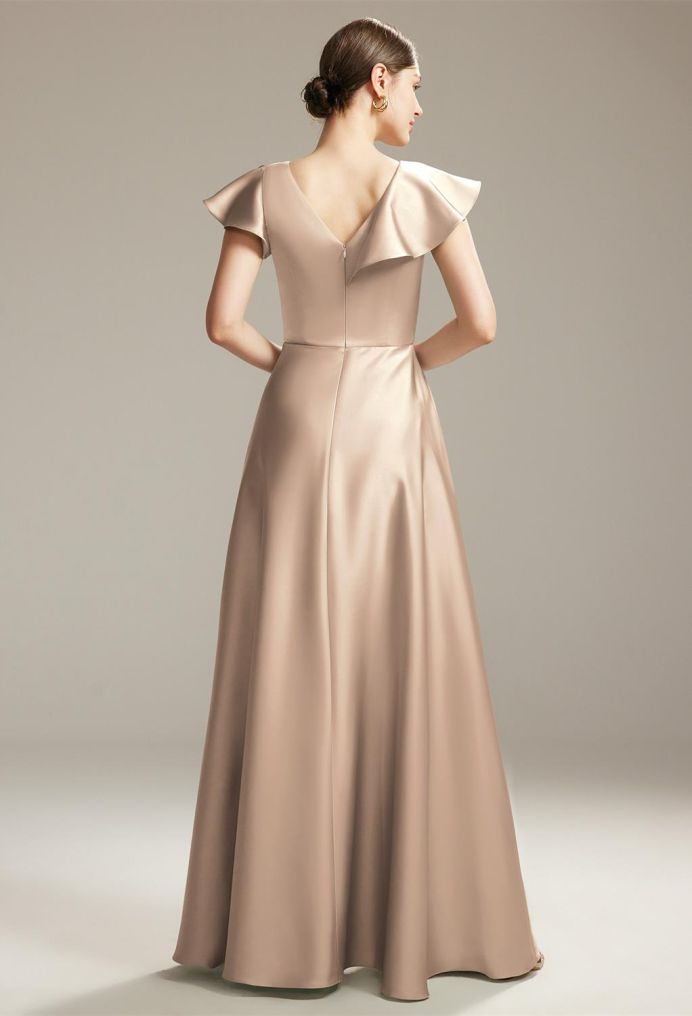 AW Mayella Satin Charmeuse Bridesmaid Dresses image2