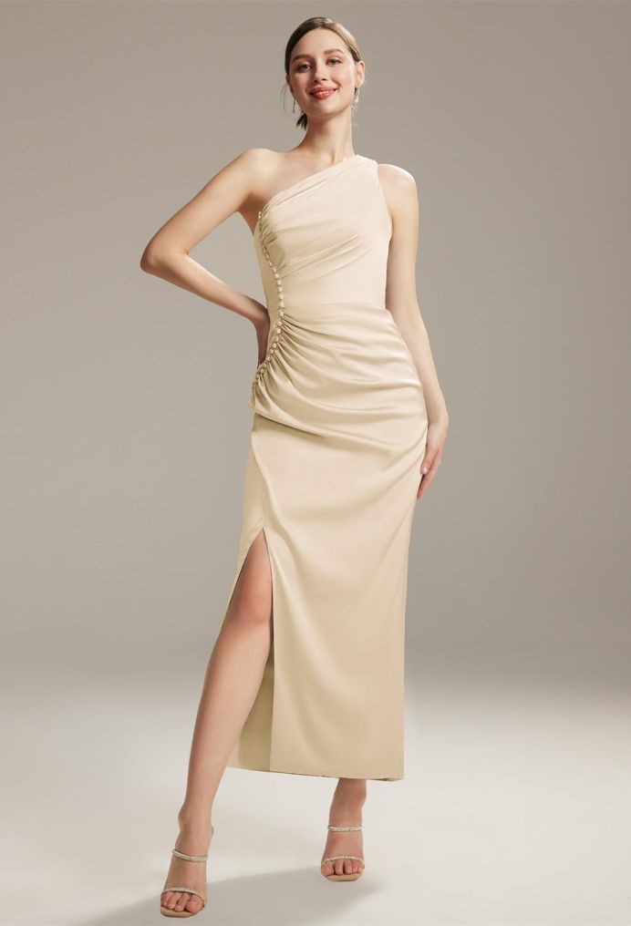 AW Myrtle Satin Charmeuse Bridesmaid Dresses image1