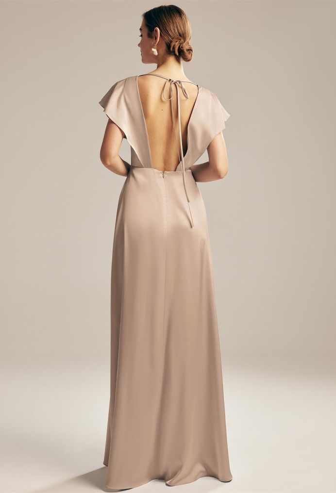 AW Rana Satin Charmeuse Bridesmaid Dresses image2