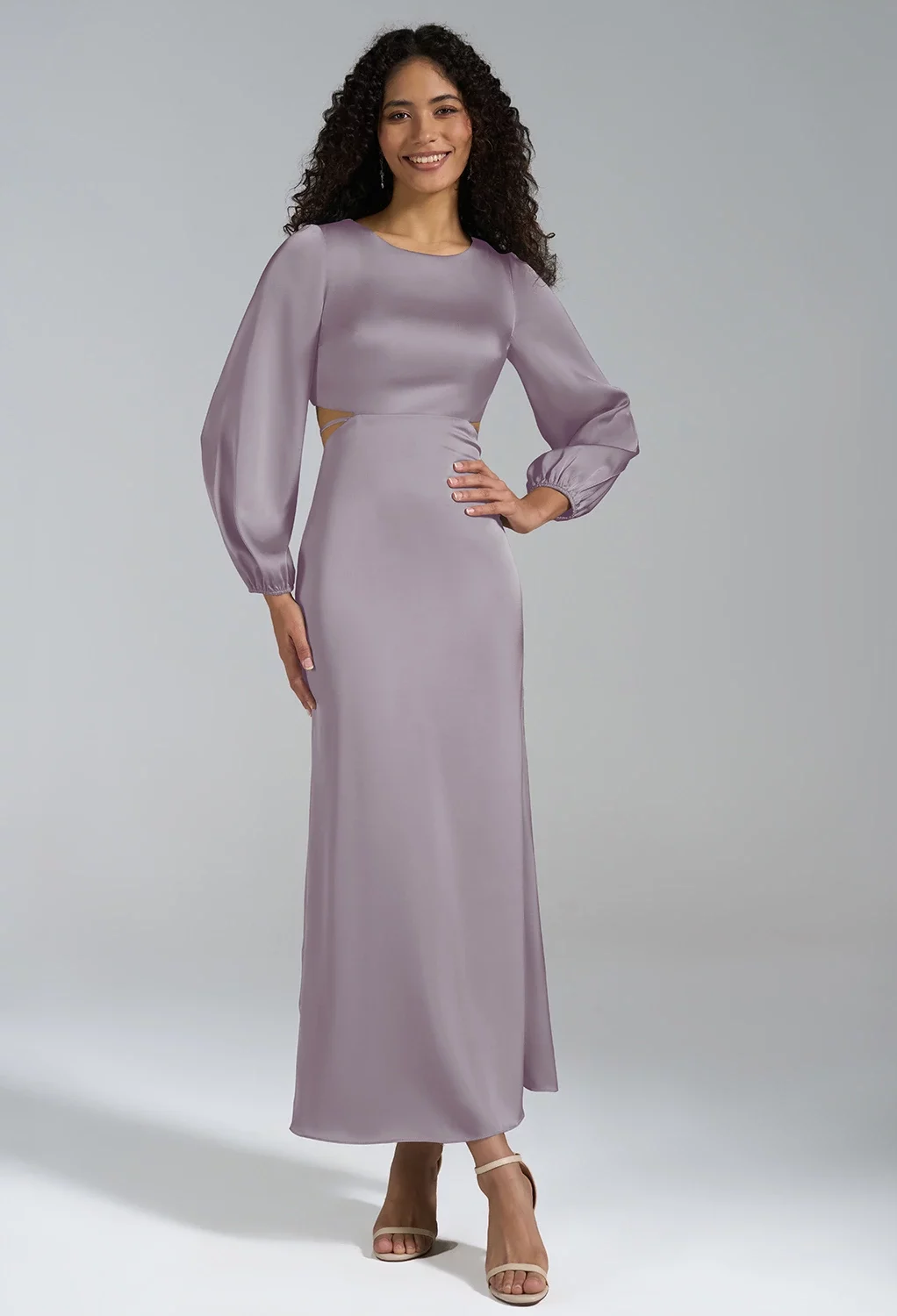 sachin and babi light blue dress Taupe Winter Wedding Guest Dresses
