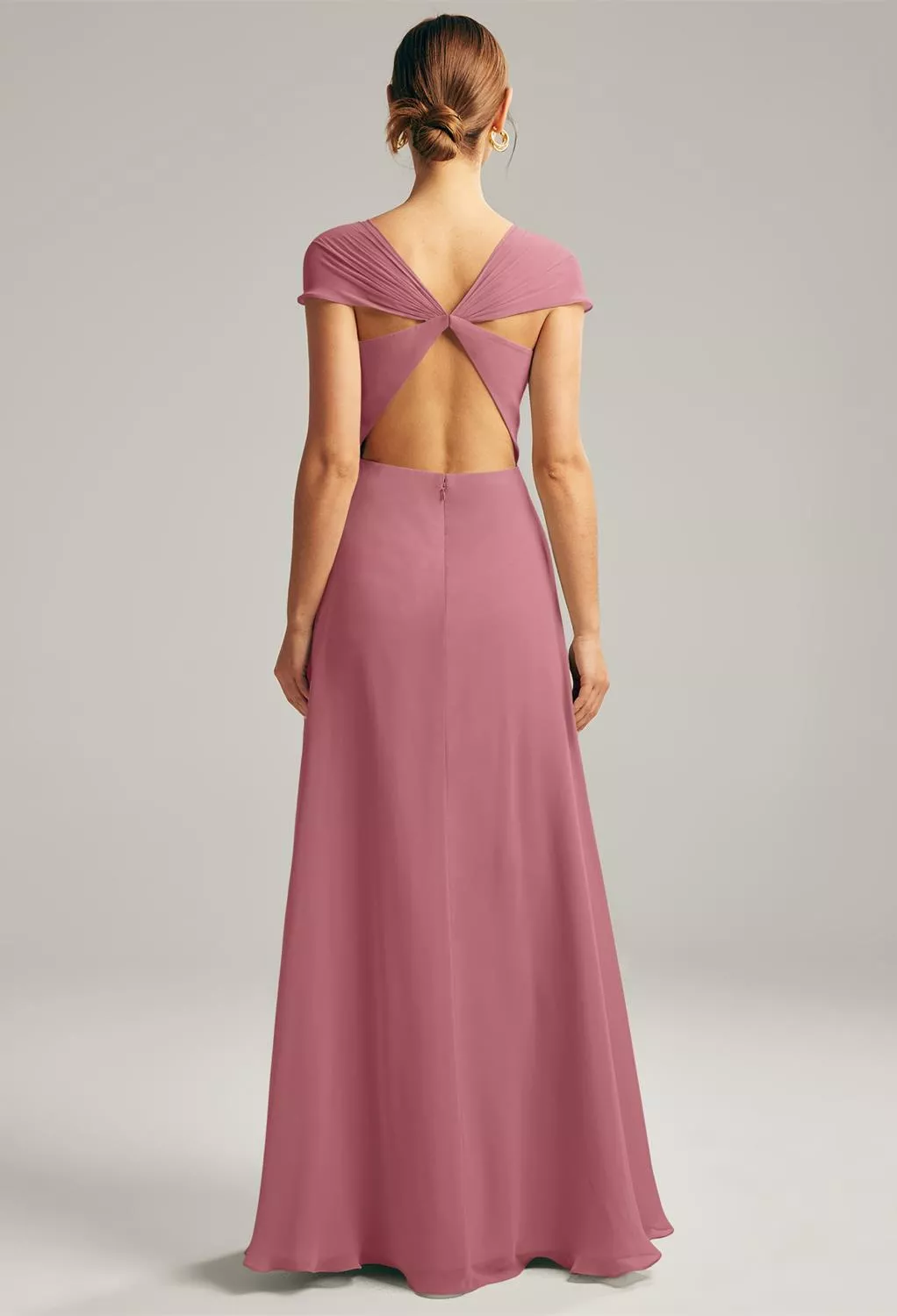 AW Cathryn Desert Rose  Fall Wedding Guest Dresses