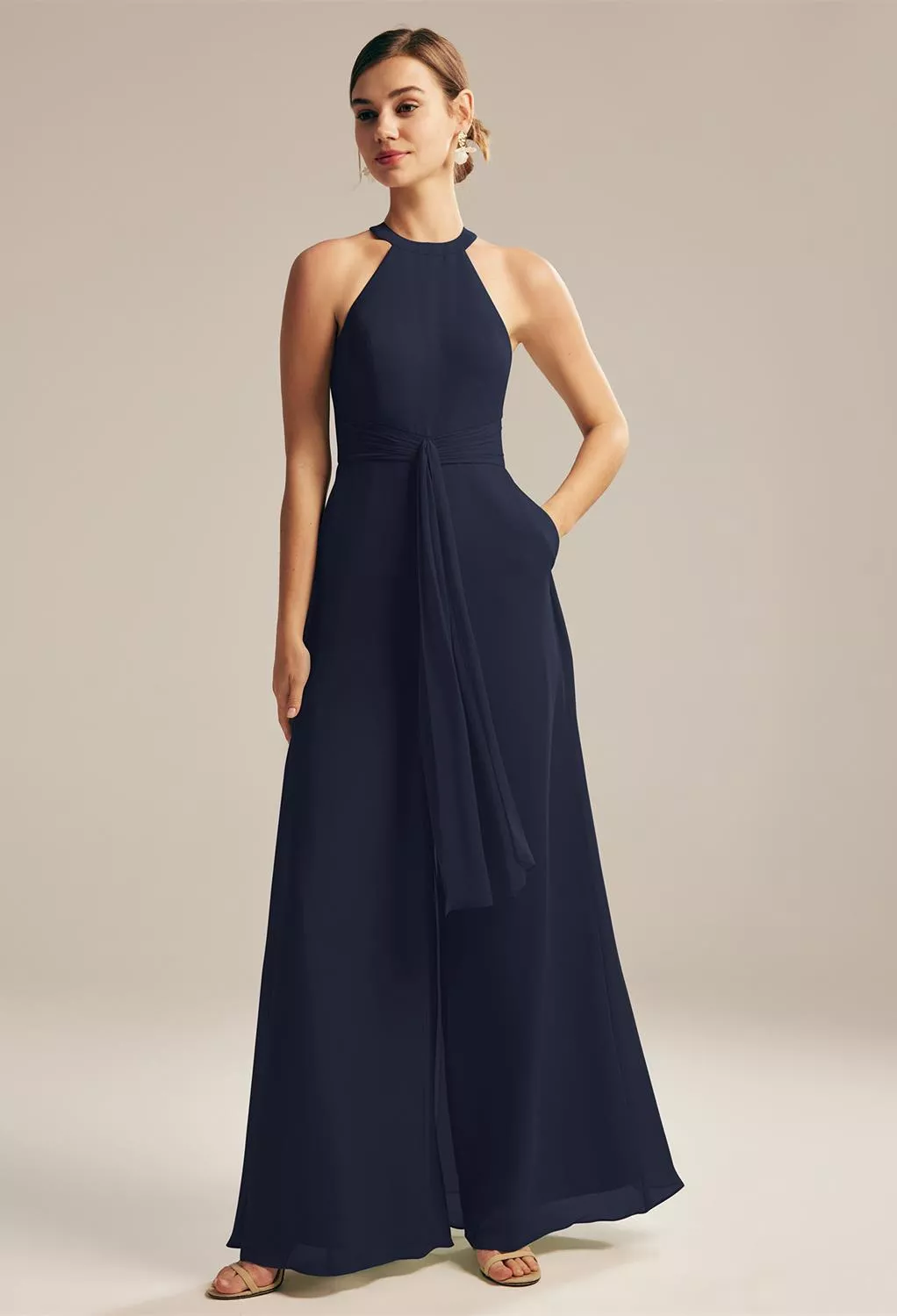 AW Dolce Dark Navy  Fall Wedding Guest Dresses