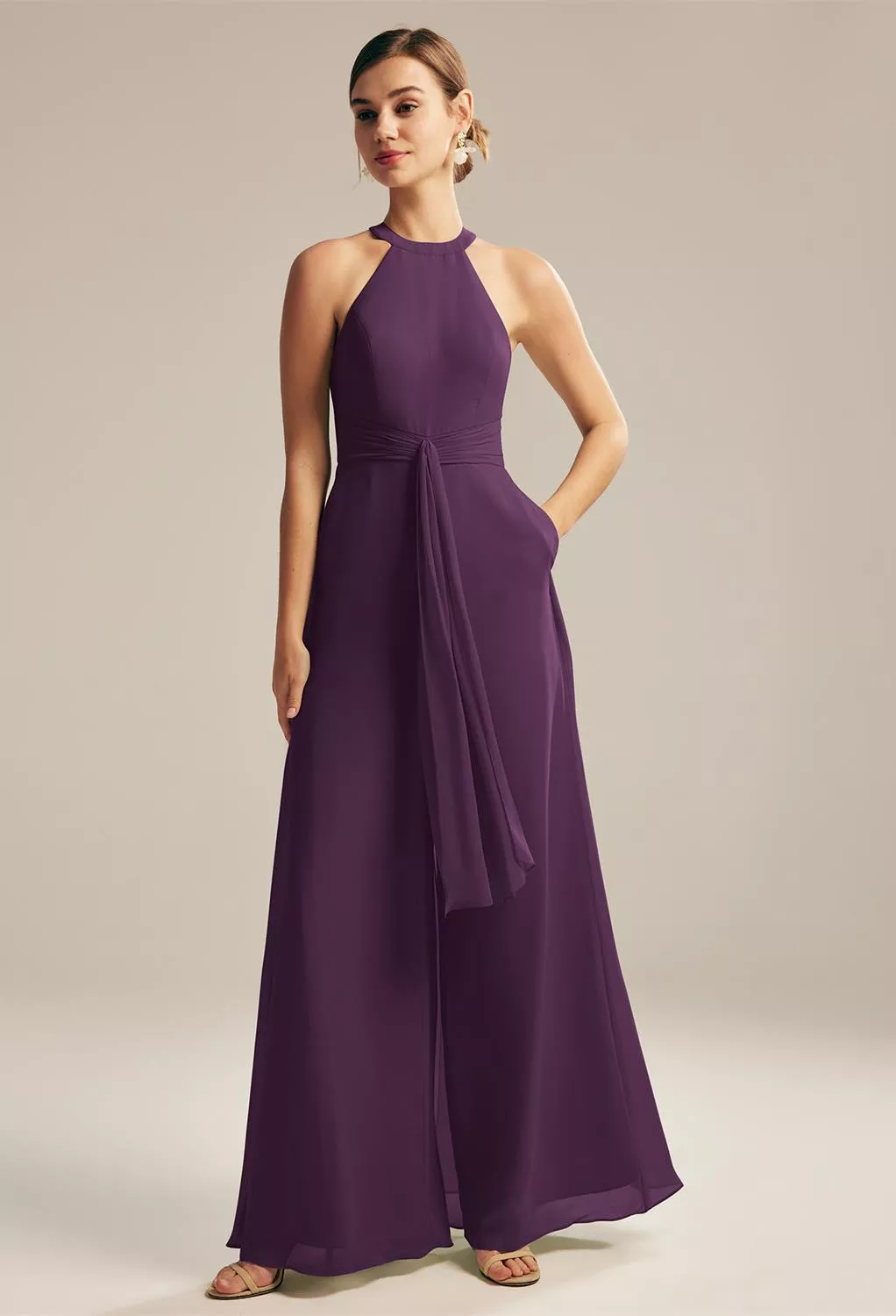 AW Dolce Grape  Fall Wedding Guest Dresses