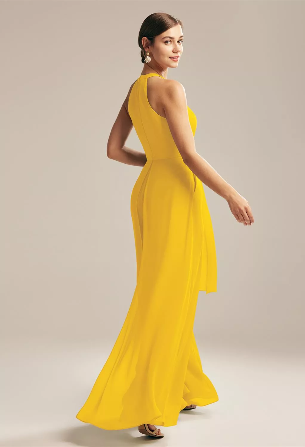 AW Dolce Mustard Yellow  Fall Wedding Guest Dresses