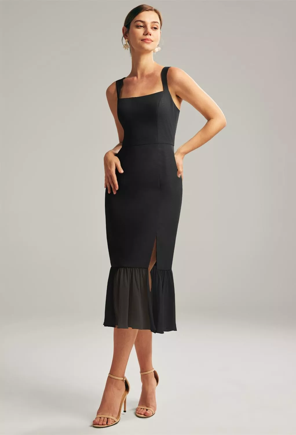 AW Merbok Black  Spring Wedding Guest Dresses