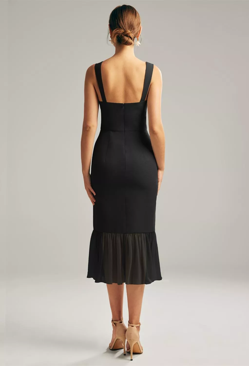 AW Merbok Black  Spring Wedding Guest Dresses