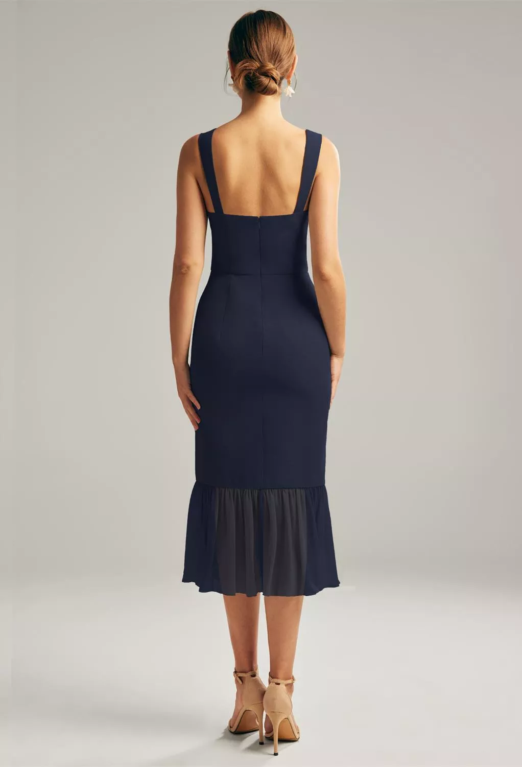AW Merbok Dark Navy  Spring Wedding Guest Dresses