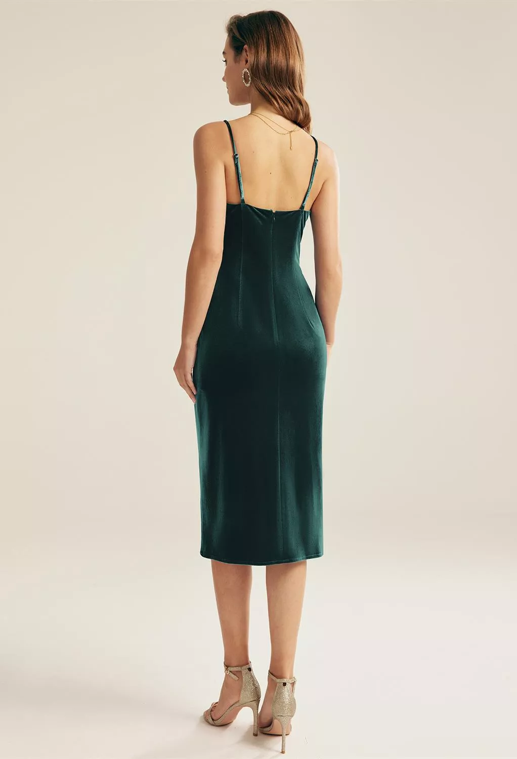 AW Marianna Hunter Green  Cocktail Wedding Guest Dresses