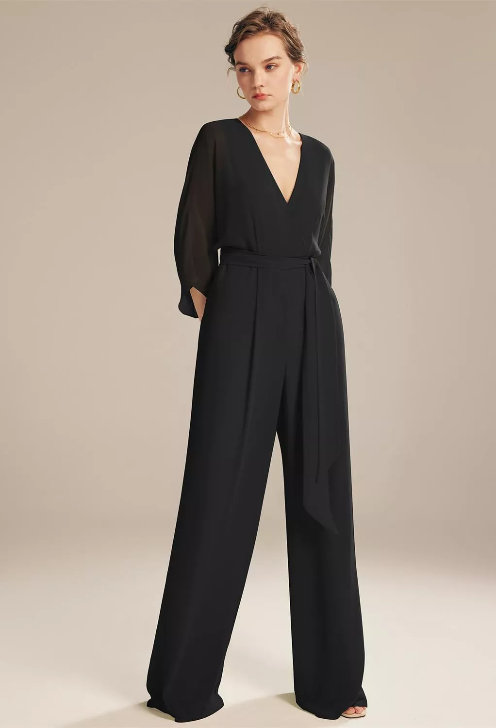 AW Flossie Black  Spring Wedding Guest Dresses