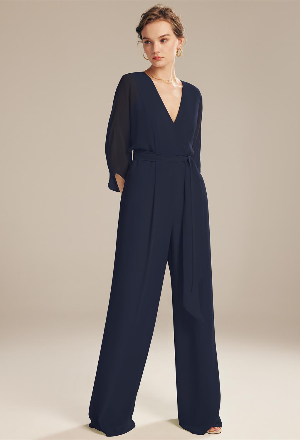 AW Flossie Dark Navy  Spring Wedding Guest Dresses