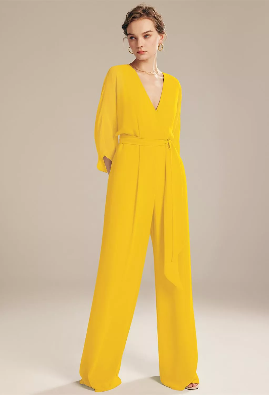 AW Flossie Mustard Yellow  Spring Wedding Guest Dresses