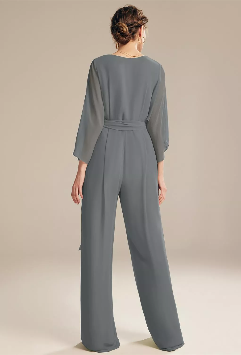 AW Flossie Steel Gray  Spring Wedding Guest Dresses