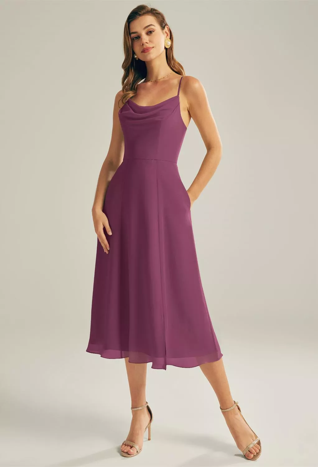 AW Maribel Chianti  Beach Wedding Guest Dresses