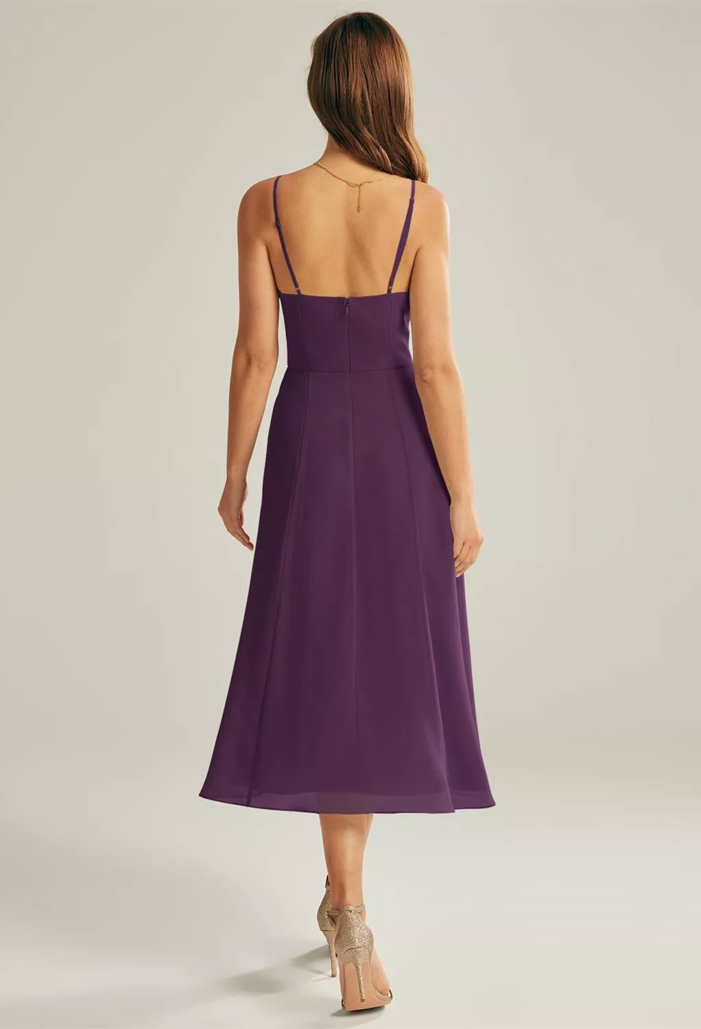 AW Maribel Grape  Spring Wedding Guest Dresses