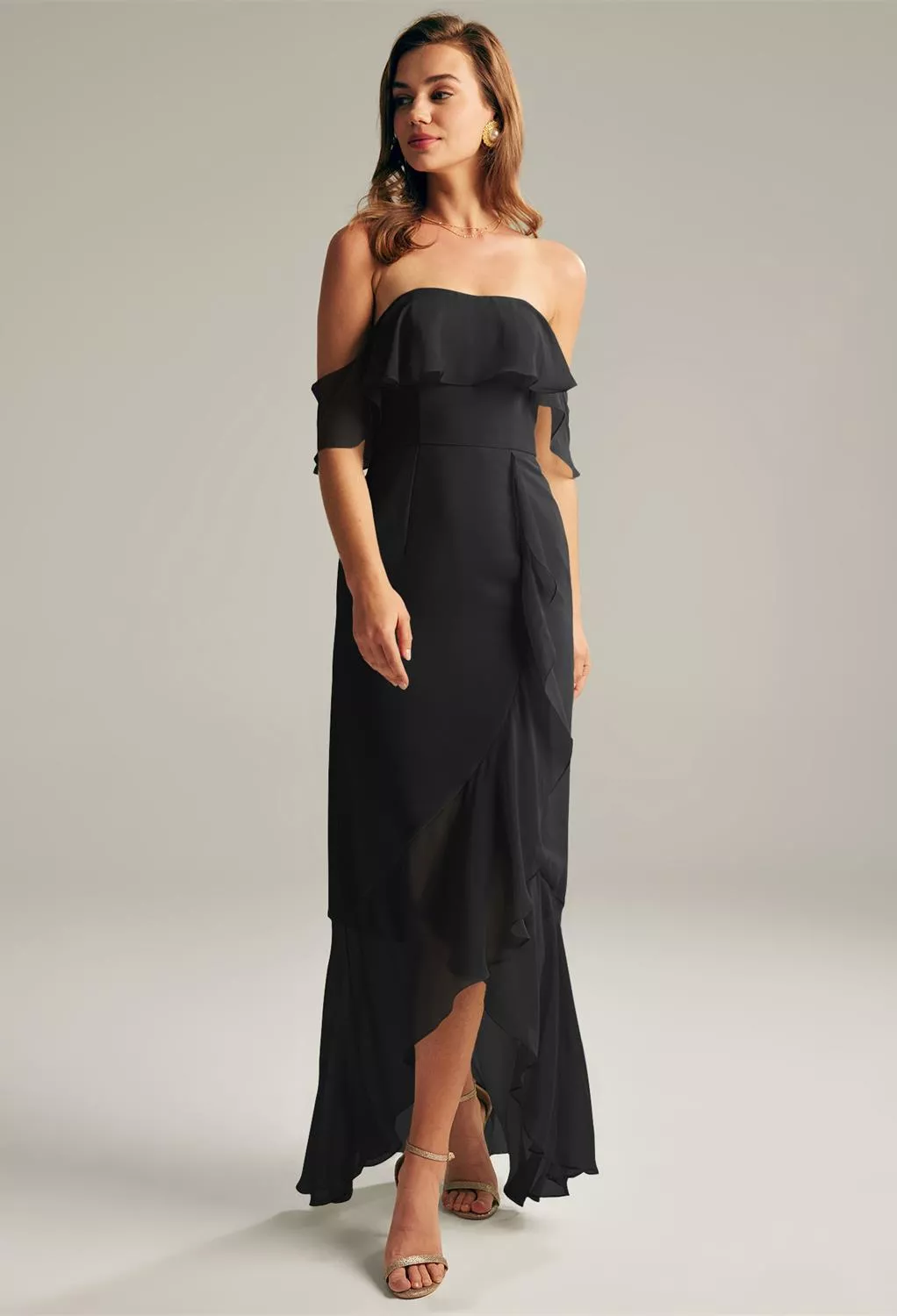 AW Nana Black  Spring Wedding Guest Dresses