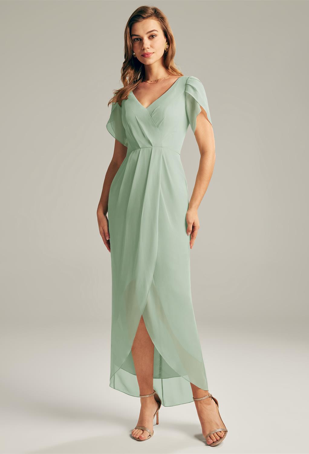 AW Osage Sage Green  Casual Wedding Guest Dresses
