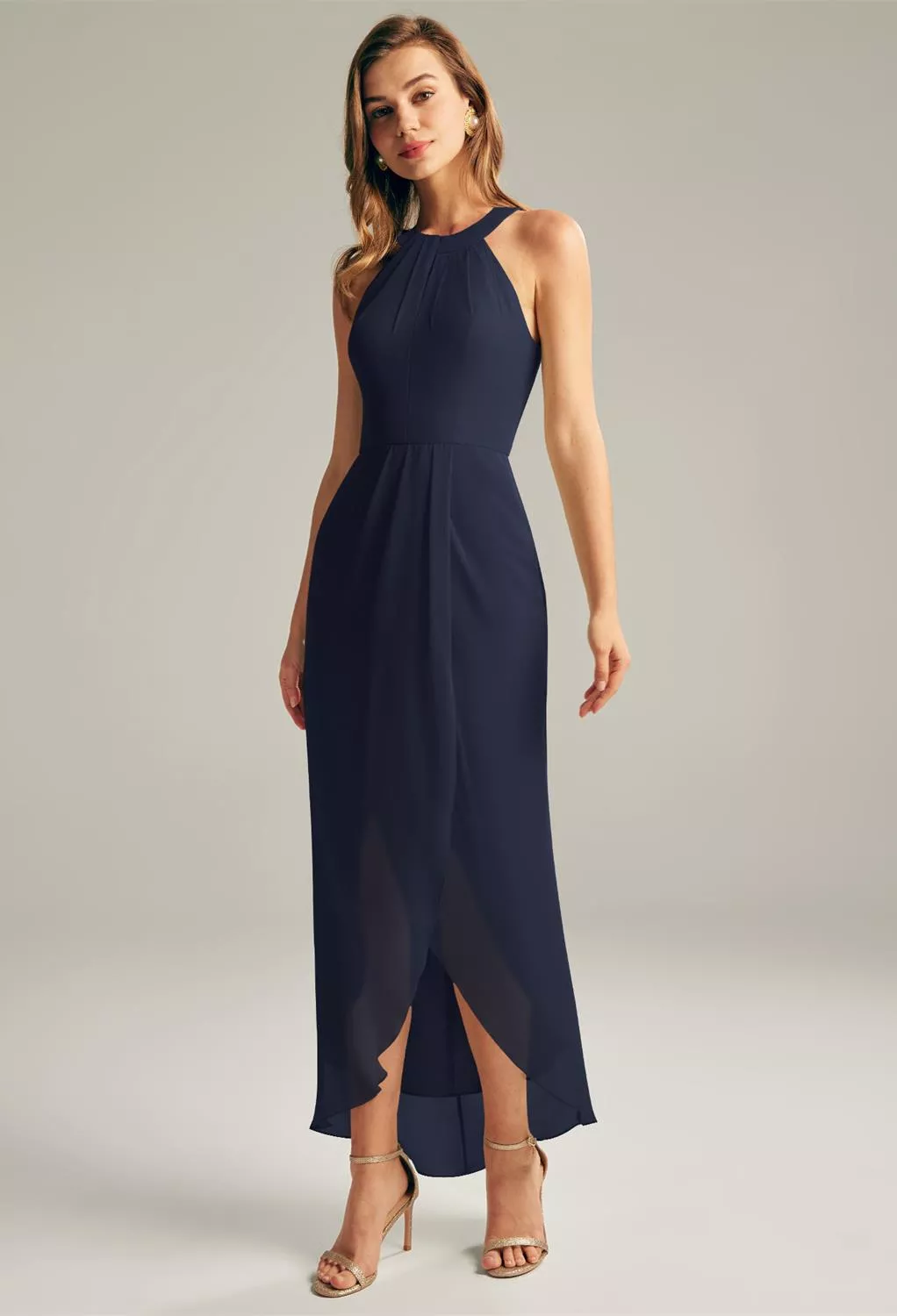 AW Raja Dark Navy  Spring Wedding Guest Dresses