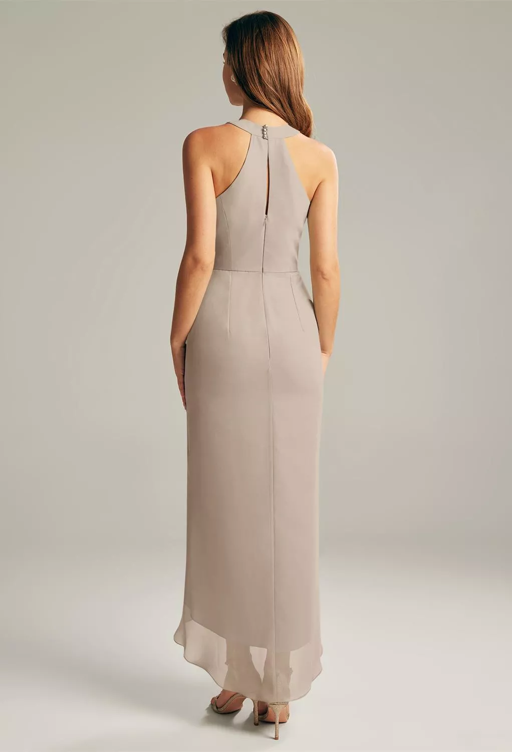 AW Raja Taupe  Spring Wedding Guest Dresses