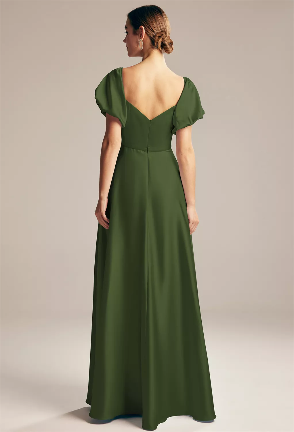 plus size bridesmaid dresses canada Vintage Mauve Plus Size Pleated Tulle Bridesmaid Dress main image 0