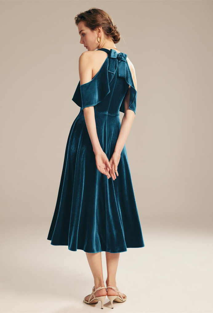 AW Mamie Midnight Navy  Bridesmaid Dresses