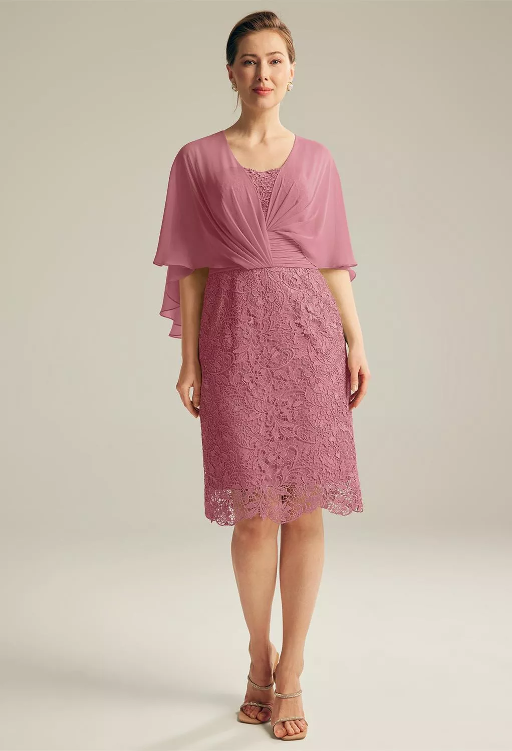 AW Lynda Desert Rose  Spring Mother of The Bride Dresses