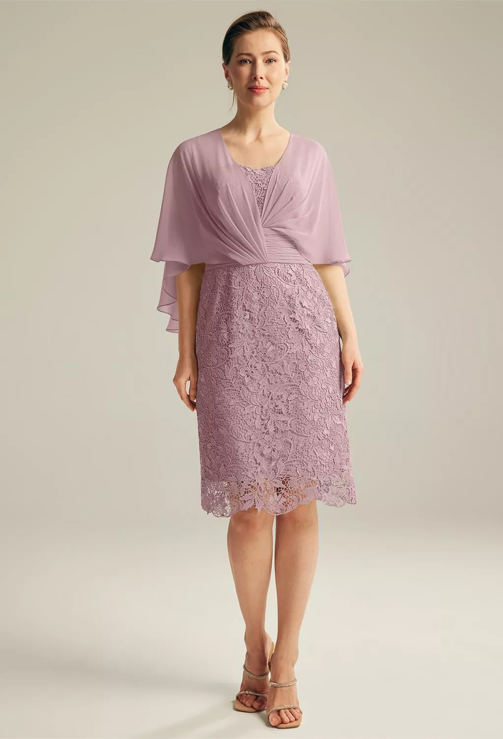 AW Lynda Mauve Mist  Spring Mother of The Bride Dresses