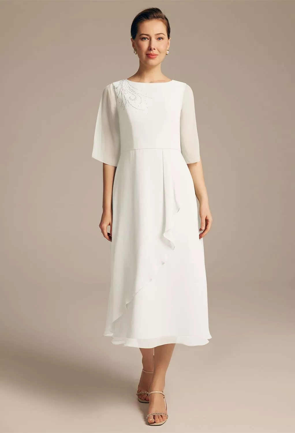 AW Tanya Ivory  Mother of the Bride Dresses