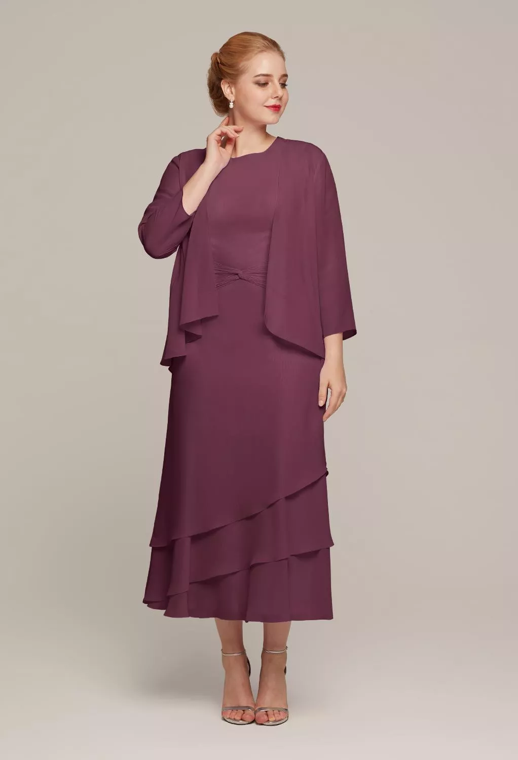 AW Babette Chianti  Mother of the Bride Dresses