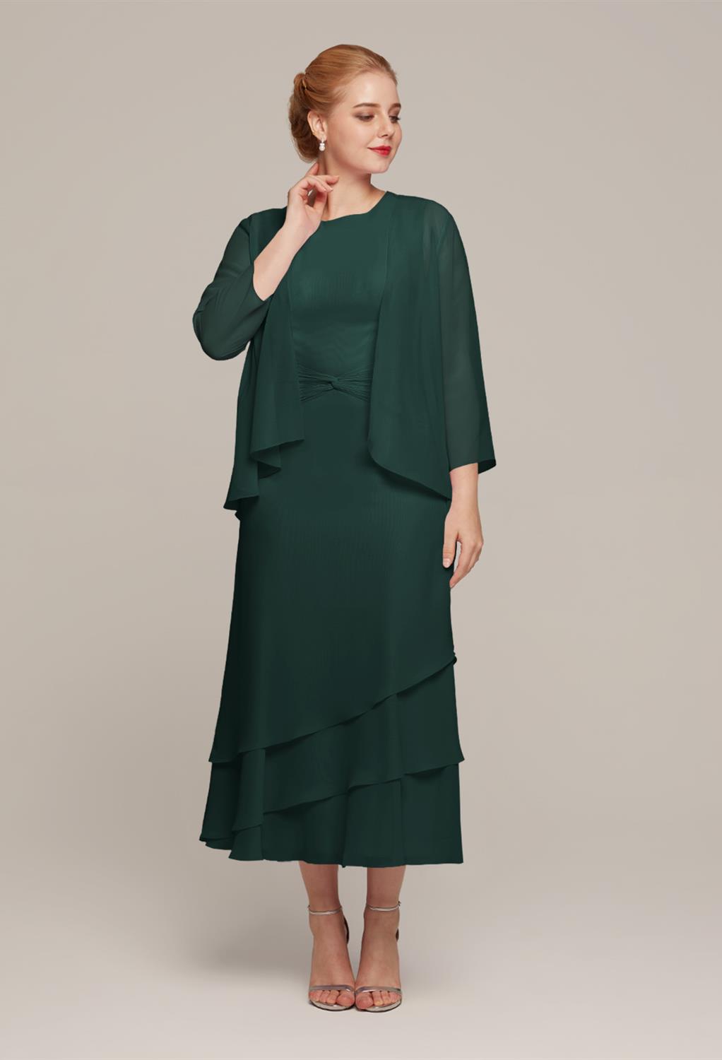 AW Babette Dark Emerald  Mother of the Bride Dresses