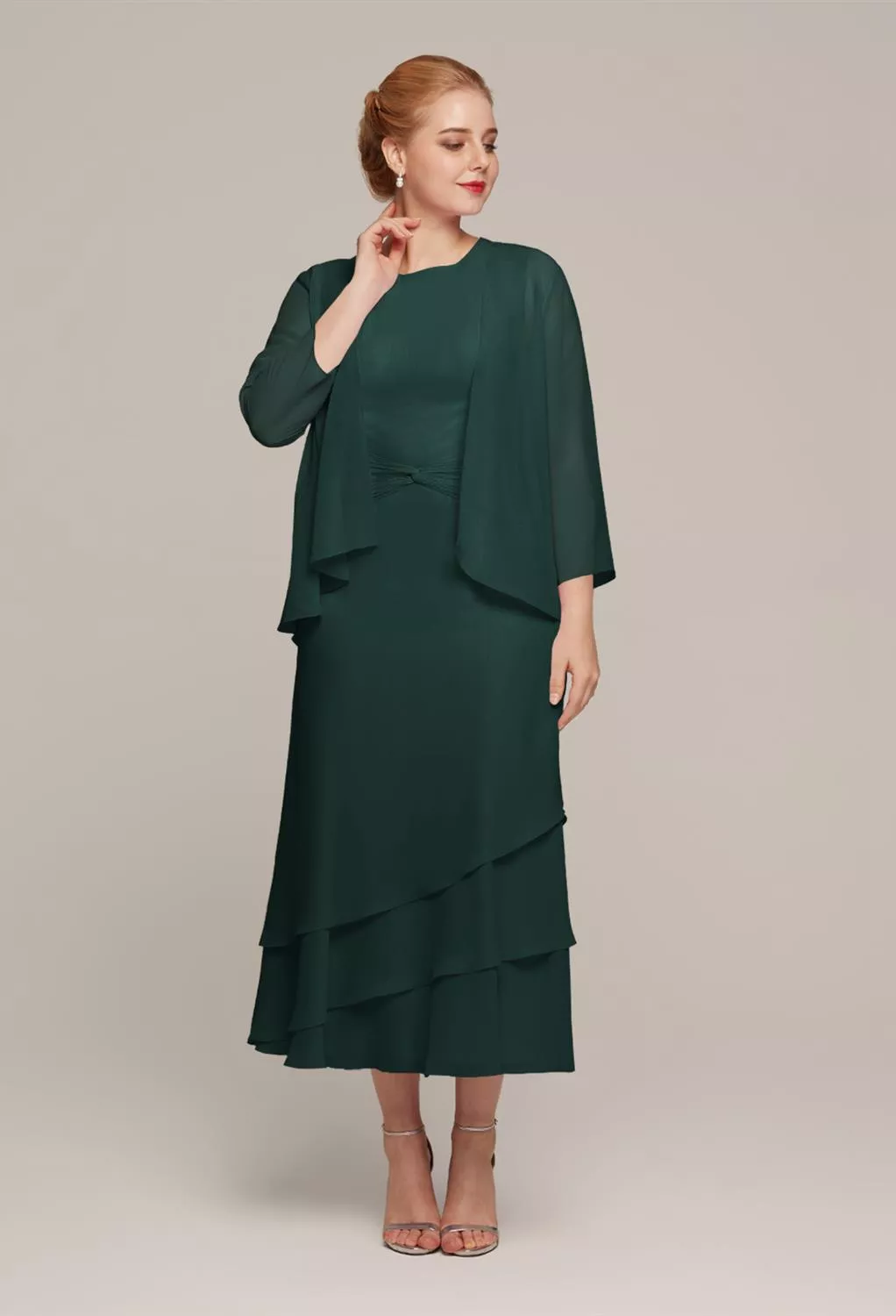 AW Babette Dark Emerald  Mother of the Bride Dresses