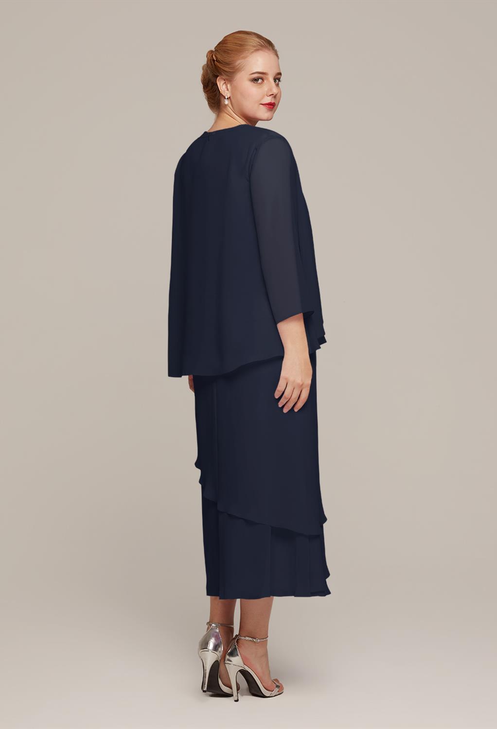 AW Babette Dark Navy  Mother of the Bride Dresses