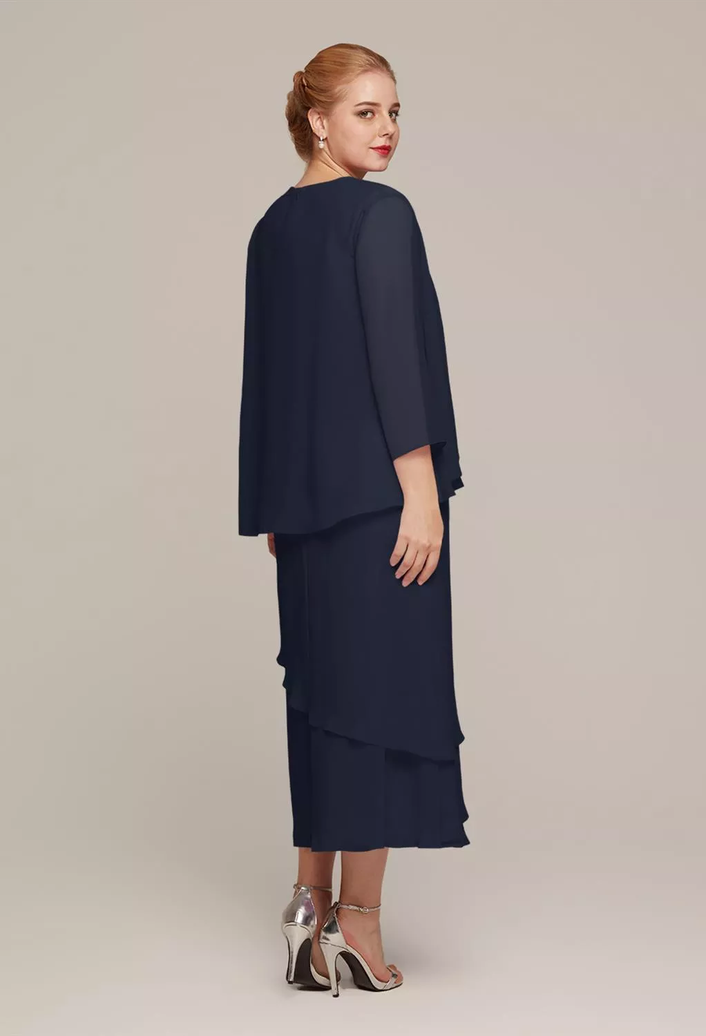 AW Babette Dark Navy  Mother of the Bride Dresses